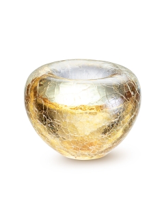Tealight krakele gold 
