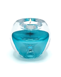 Tealight tiffany blauw