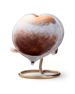 Brown-orange-white