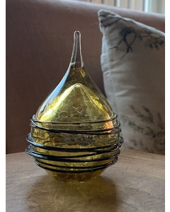 Druppel small krakele gold swirl